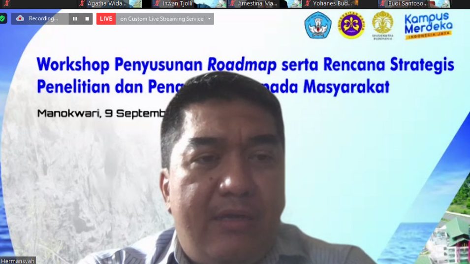 Workshop Penyusunan Roadmap Serta Rencana Strategis Penelitian Dan